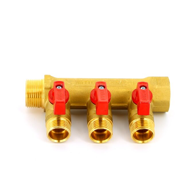 FORDEILARARØR 3/4"X1/2" MESS. V/VENTIL