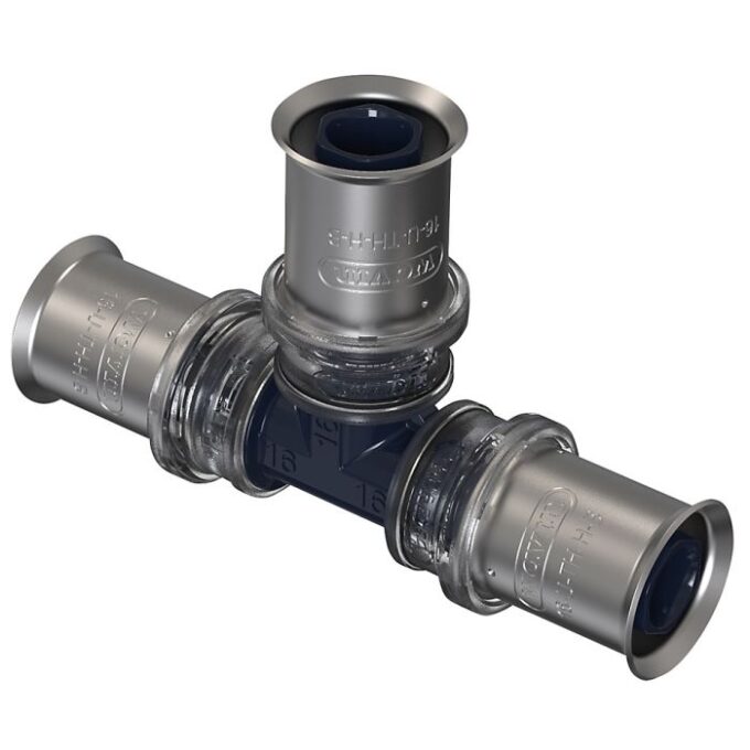 ALUPEX PRESS TEE 40 MM