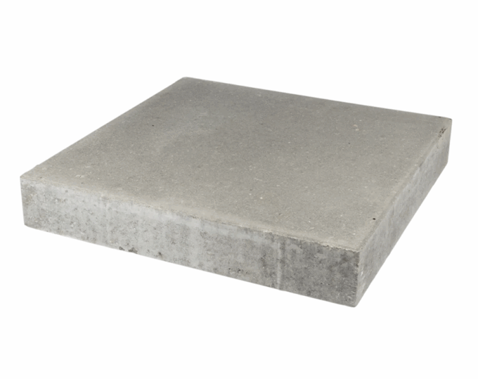 BETONGFLÍSAR 62,5X62,5X7CM GRÁUR