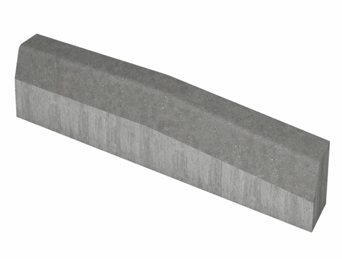 KANTSTEINUR 12/15X21/30X100 CM