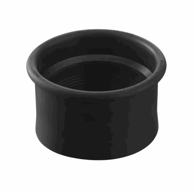 YVIRGANGUR JARN TIL PLASTRØR 110 MM