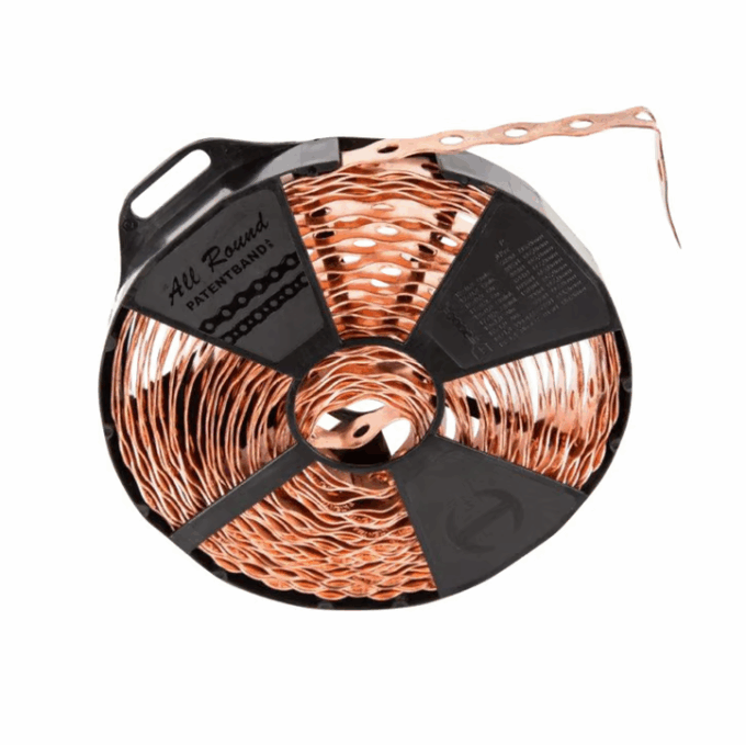 PATENT-BAND 12X0,9 MM KOPAR